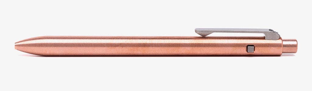 Tactile Turn Side Click Pen: Bronze / Mini