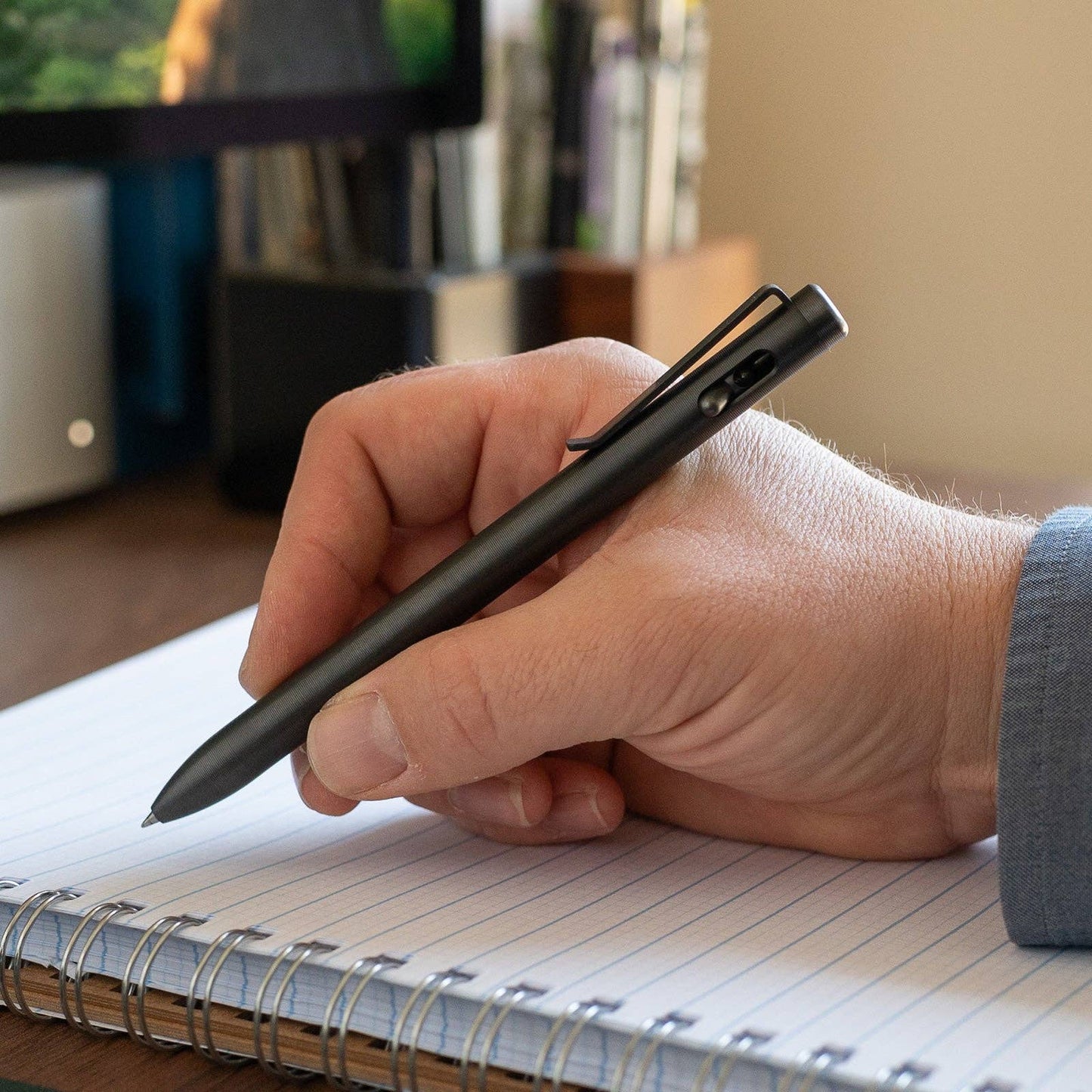 Tactile Turn Switch Pen: Stonewashed / Standard