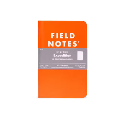 Filed Notes Expedition Waterproof Notebooks