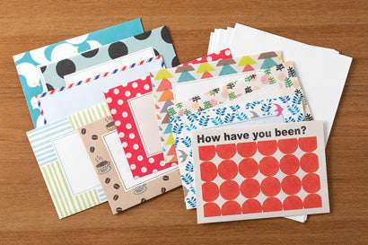 Midori Letter Set Multipak Red