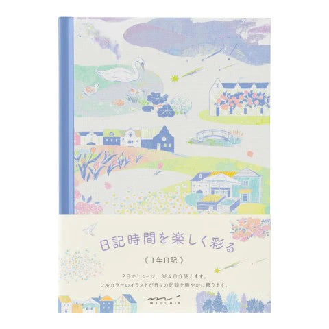 Midori 1 Year Diary Landscapes