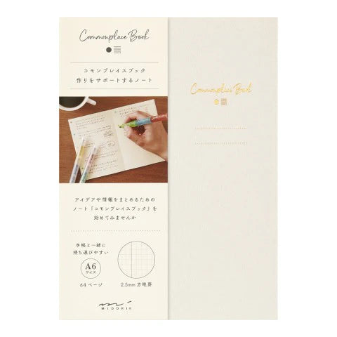 Midori Common Place Book A6 Beige
