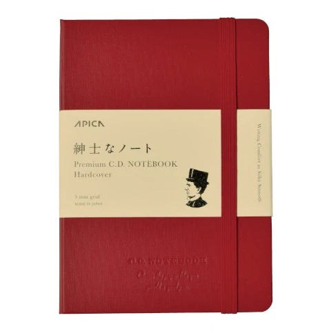 Apica Premium CD Hard Cover A6 Grid Notebook
