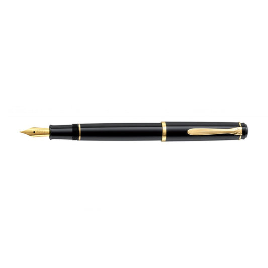 Pelikan P200 Cartridge Fountain Pen Black/Gold