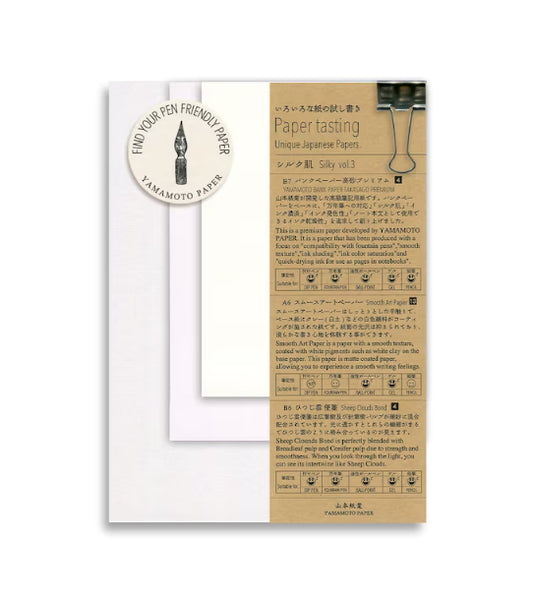 Yamamoto Paper Tasting Silky Volume 3